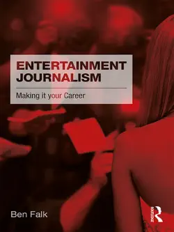 entertainment journalism book cover image