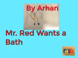 mr. red wants a bath book cover image