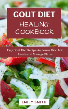 the gout diet healing cookbook imagen de la portada del libro