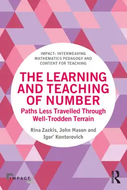 the learning and teaching of number book cover image