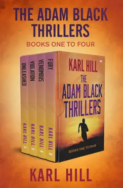 the adam black thrillers books one to four book cover image