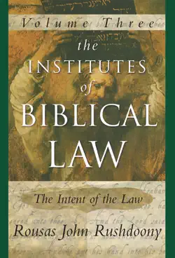 the institutes of biblical law vol. 3 book cover image