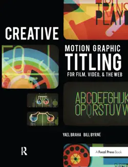 creative motion graphic titling book cover image