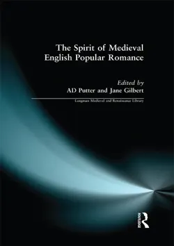 the spirit of medieval english popular romance book cover image