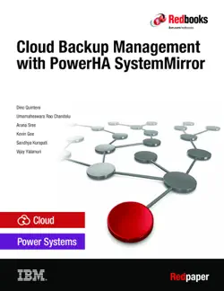 cloud backup management with powerha systemmirror book cover image