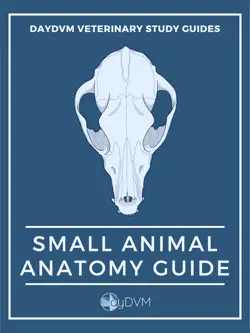 small animal veterinary anatomy guide book cover image
