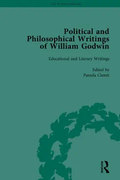 the political and philosophical writings of william godwin vol 5 book cover image
