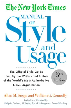 the new york times manual of style and usage, 5th edition book cover image