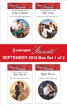 Harlequin Presents September 2018 - Box Set 1 of 2