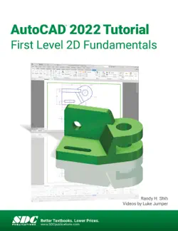 autocad 2022 tutorial first level 2d fundamentals book cover image
