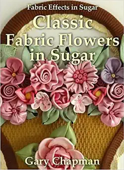 classic fabric flowers in sugar book cover image