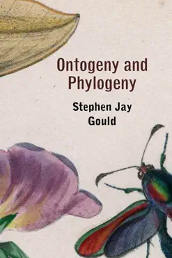 ontogeny and phylogeny imagen de la portada del libro