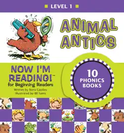 now i'm reading! level 1: animal antics book cover image