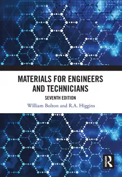 materials for engineers and technicians book cover image