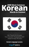 2000 Most Common Korean Words in Context synopsis, comments