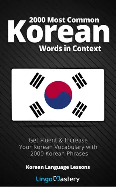 2000 most common korean words in context book cover image