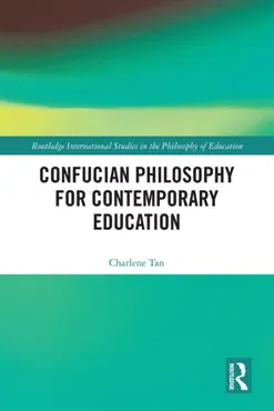 confucian philosophy for contemporary education book cover image