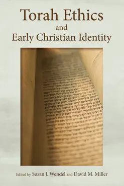 torah ethics and early christian identity book cover image