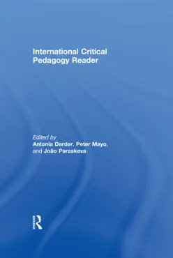 international critical pedagogy reader book cover image