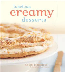 luscious creamy desserts book cover image