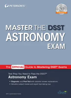 master the dsst astronomy exam book cover image