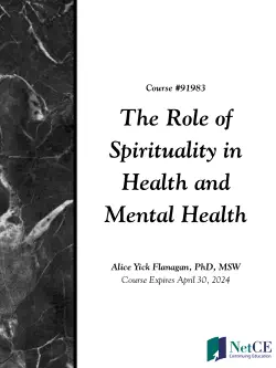 the role of spirituality in health and mental health book cover image