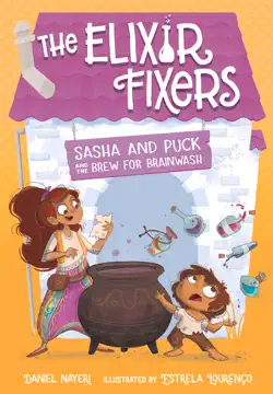 sasha and puck and the brew for brainwash book cover image