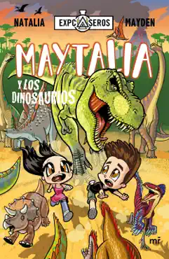 maytalia y los dinosaurios imagen de la portada del libro