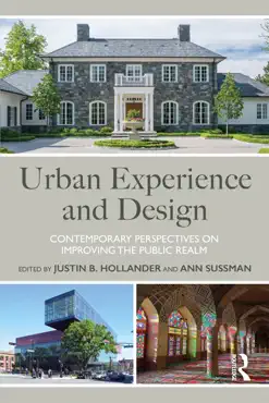 urban experience and design book cover image