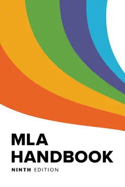 mla handbook book cover image