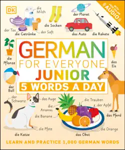 german for everyone junior 5 words a day book cover image