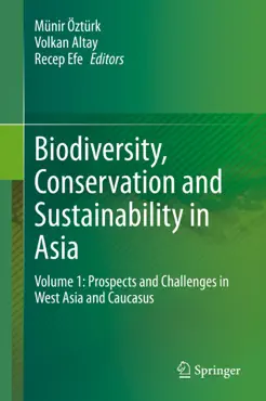 biodiversity, conservation and sustainability in asia imagen de la portada del libro