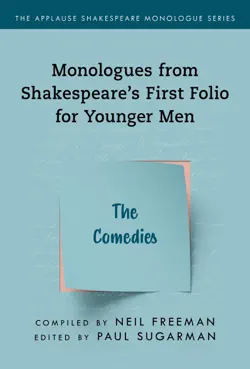 monologues from shakespeare’s first folio for younger men book cover image