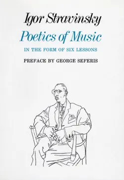 poetics of music in the form of six lessons book cover image