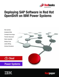 deploying sap software in red hat openshift on ibm power systems book cover image