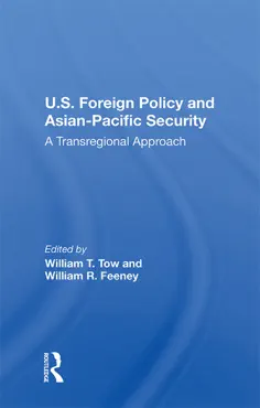 u.s. foreign policy and asian-pacific security book cover image