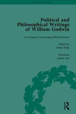 the political and philosophical writings of william godwin vol 3 book cover image