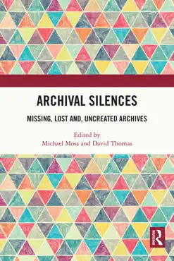 archival silences book cover image
