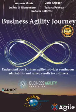 business agility journey book cover image