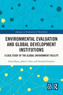 environmental evaluation and global development institutions book cover image