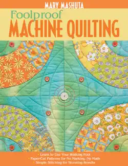 foolproof machine quilting book cover image
