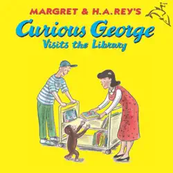 curious george visits the library book cover image