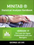 Minitab Statistical Analysis Handbook synopsis, comments