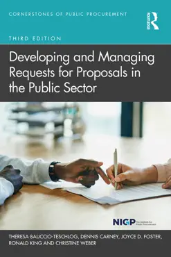 developing and managing requests for proposals in the public sector book cover image