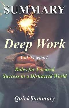 deep work summary book cover image