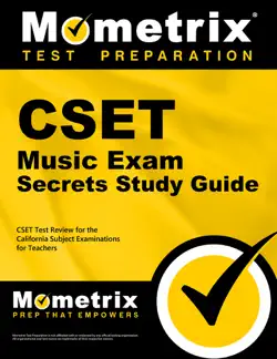 cset music exam secrets study guide book cover image