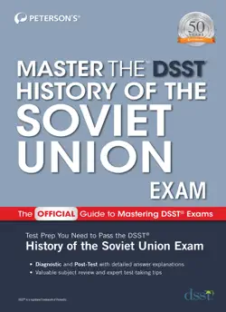 master the dsst history of the soviet union exam book cover image