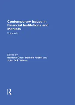 contemporary issues in financial institutions and markets book cover image