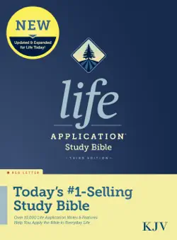 kjv life application study bible, third edition book cover image