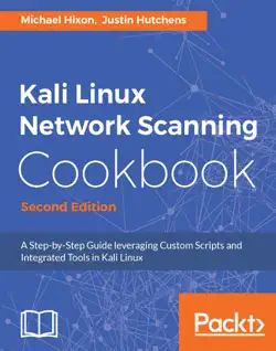 kali linux network scanning cookbook - second edition book cover image
